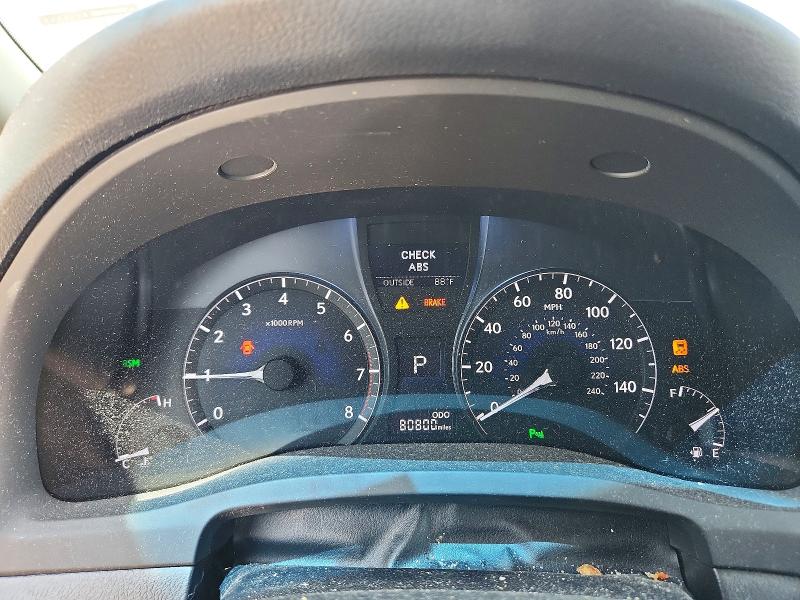 2015 Lexus Rx VIN 2T2ZK1BA6FC197912 COPART salvage auction — WATER/FLOOD, Tx - Salvage Title-Flood Damage, sold $6,500 on 2026-07-02 (photo 9)