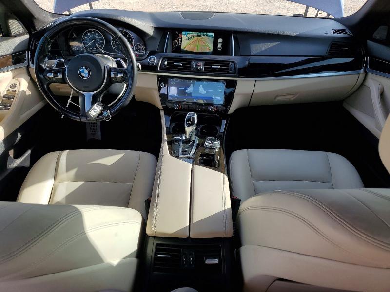 2016 BMW 5er VIN WBA5B1C59GG134422 COPART salvage auction — HAIL, Ok - Cert Of Title-Salvage, sold $300 on 2026-07-21 (photo 8)