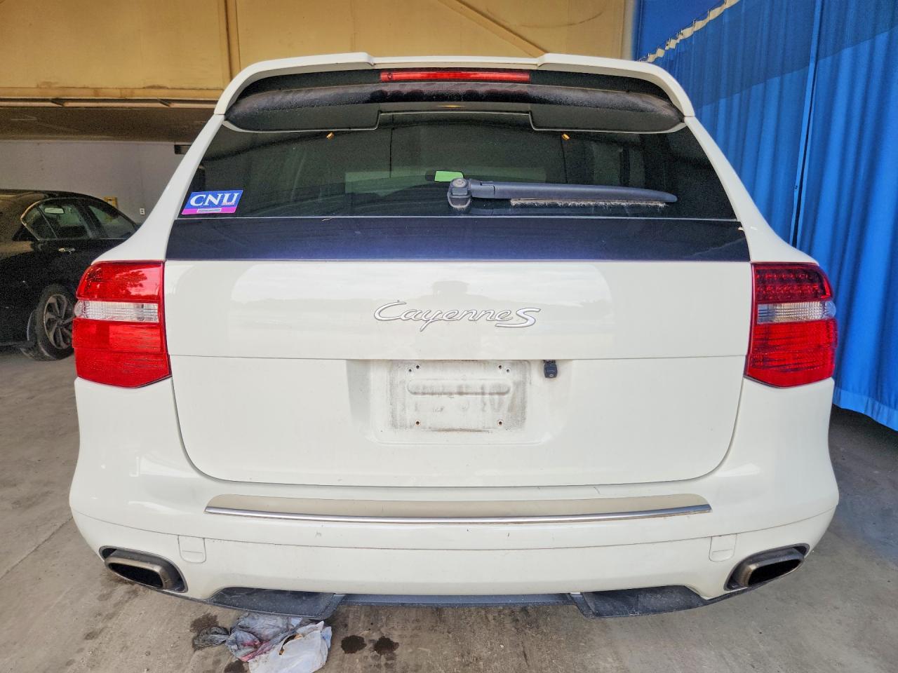 2008 Porsche Cayenne VIN WP1AA29P98LA12427 COPART salvage auction — Front End, VA - CERT OF TITLE - SALVAGE, sold $350 on 2026-06-30 (photo 6)