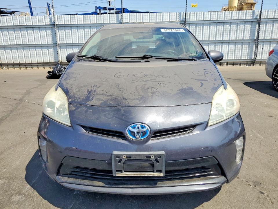 2014 Toyota VIN JTDKN3DU2E1740031 COPART salvage auction — REAR END, Ca - Salvage Certificate, sold $2,850 on 2026-07-09 (photo 5)