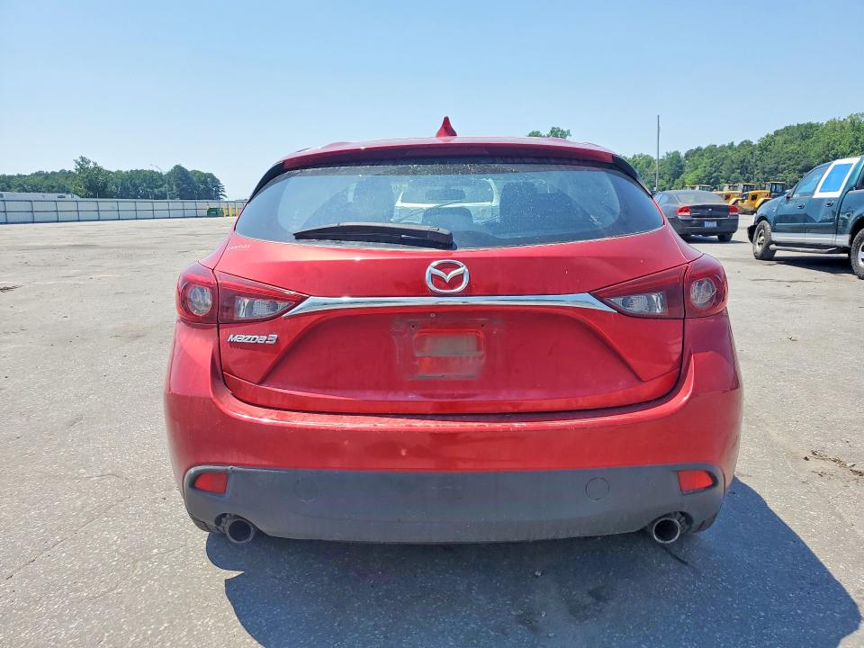 2014 Mazda 3 VIN JM1BM1L38E1155373 COPART salvage auction — FRONT END, Nc - Salvage Certificate Of Title, sold $1,600 on 2026-07-16 (photo 6)