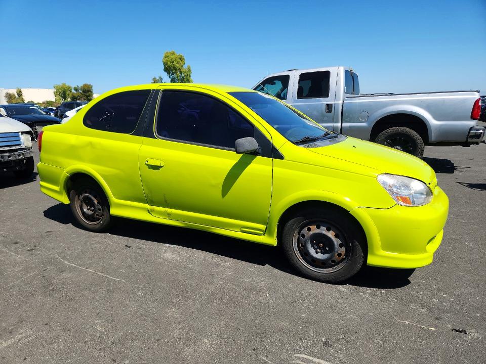 2003 Toyota Echo VIN JTDAT123830263320 COPART salvage auction — FRONT END, Ca - Salvage Certificate, sold $425 on 2026-07-08 (photo 4)