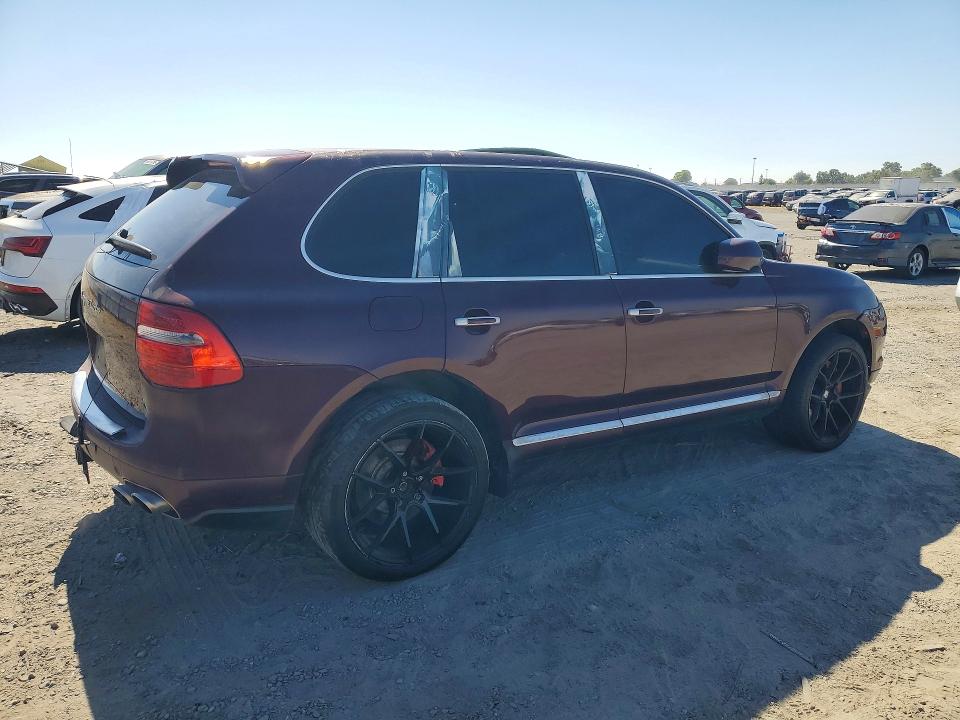 2008 Porsche Cayenne VIN WP1AC29P98LA91236 COPART salvage auction — REAR END, FL - DIS/DLR/EXP ONLY CLEAN TITLE, sold $2,750 on 2026-07-16 (photo 3)