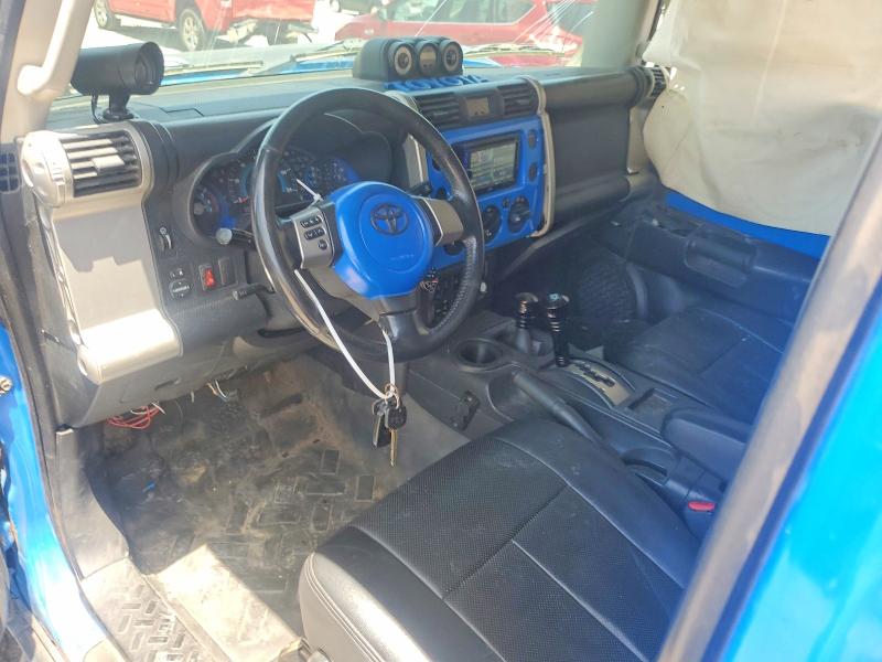2007 Toyota Fj cruiser VIN JTEBU11F770004445 COPART salvage auction — SIDE, Ok - Certificate Of Title, sold $3,150 on 2026-07-09 (photo 8)