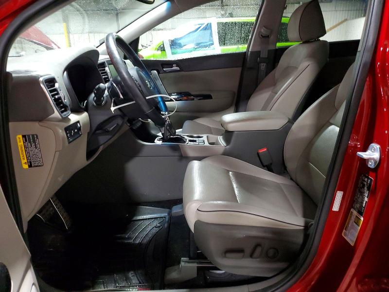 2019 Kia Sportage VIN KNDPRCA68K7581203 COPART salvage auction — FRONT END, Co - Bill Of Sale-Parts Only, sold $325 on 2026-07-28 (photo 7)