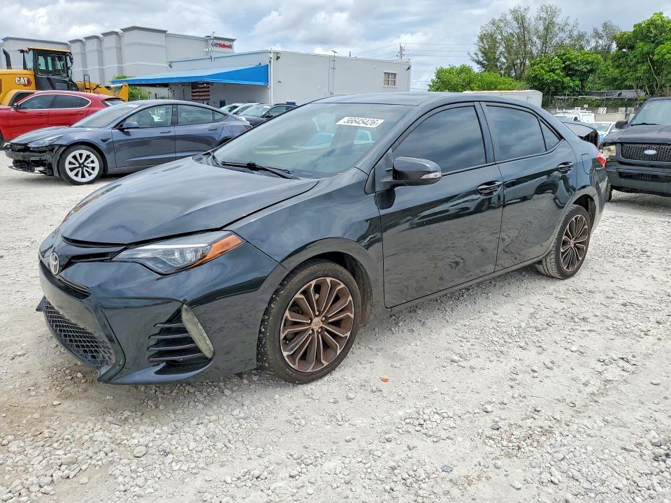 2016 Toyota Corolla VIN 2T1BURHE3GC509596 COPART salvage auction — REAR END, Fl - Cert Of Ttl-Rebuilt&Slvg Rbld, sold $4,300 on 2026-07-04 (photo 1)