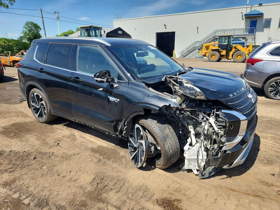 2024 Mitsubishi Outlander VIN JA4T5WA9XRZ623644 COPART salvage auction — FRONT END, Qc - Gravement Accidente, sold $150 on 2026-07-21 (photo 4)