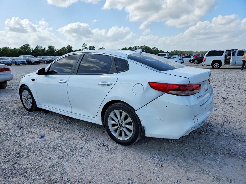 2018 Kia Optima VIN 5XXGT4L30JG269490 COPART salvage auction — REAR END, Tx - Certificate Of Title (P), sold $2,650 on 2026-07-10 (photo 2)