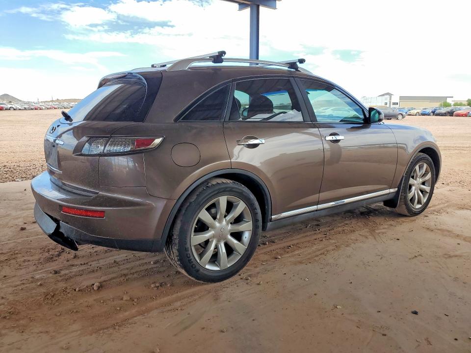 2008 Infiniti Fx35 VIN JNRAS08U68X101911 COPART salvage auction — REAR END, AZ - CERT OF TITLE - SALVAGE, sold $975 on 2026-07-16 (photo 3)