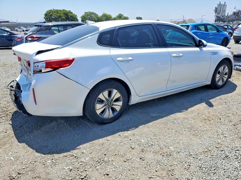 2017 Kia Optima VIN KNAGT4LE8H5011778 COPART salvage auction — REAR END, Ca - Salvage Certificate, sold $2,700 on 2026-07-28 (photo 3)
