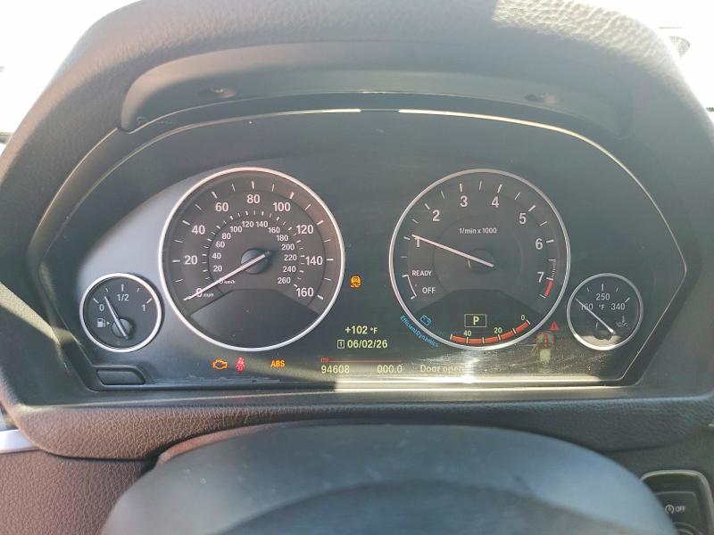 2018 BMW 3er VIN WBA8E1G59JNU91004 COPART salvage auction — FRONT END, Nv - Salvage Title, sold $3,200 on 2026-08-05 (photo 9)