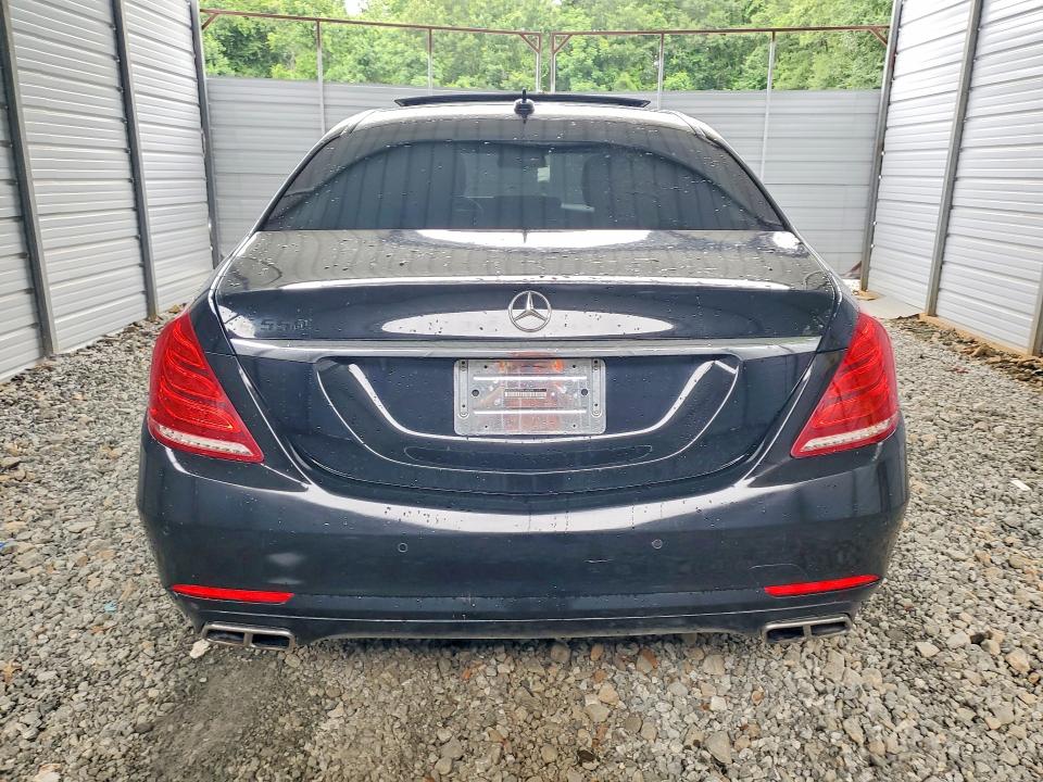 2015 Mercedes-benz S class VIN WDDUG8CB2FA148099 COPART salvage auction — MINOR DENT/SCRATCHES, NC - CERTIFICATE OF TITLE, sold $3,050 on 2026-07-14 (photo 6)