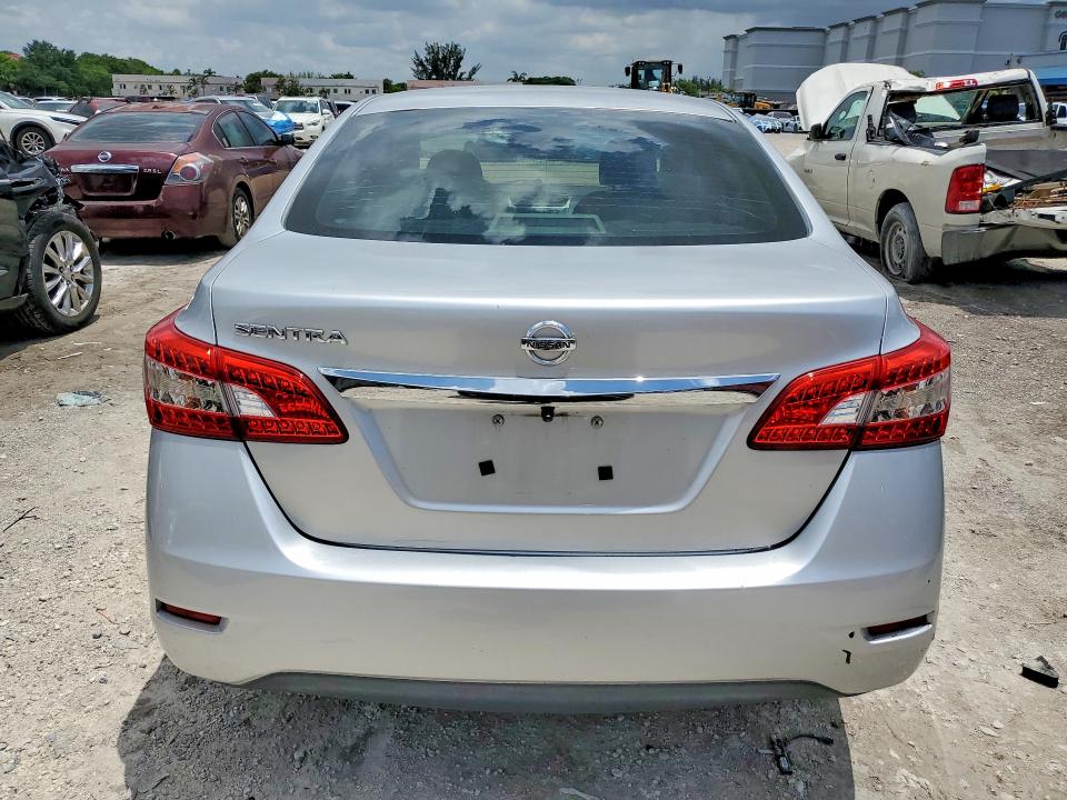 2015 Nissan Sentra VIN 3N1AB7AP0FY336428 COPART salvage auction — MINOR DENT/SCRATCHES, FL - CERTIFICATE OF TITLE, sold $1,200 on 2026-07-02 (photo 6)