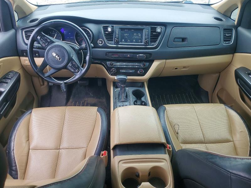 2017 Kia SEDONA VIN KNDMB5C18H6323007 COPART salvage auction — MECHANICAL, Ar - Certificate Of Title, sold $1,050 on 2026-07-20 (photo 8)