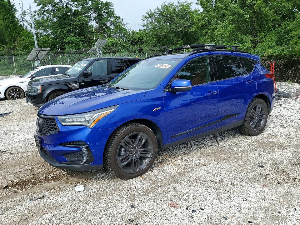 2020 Acura Rdx VIN 5J8TC2H68LL014581 — COPART salvage auction photo