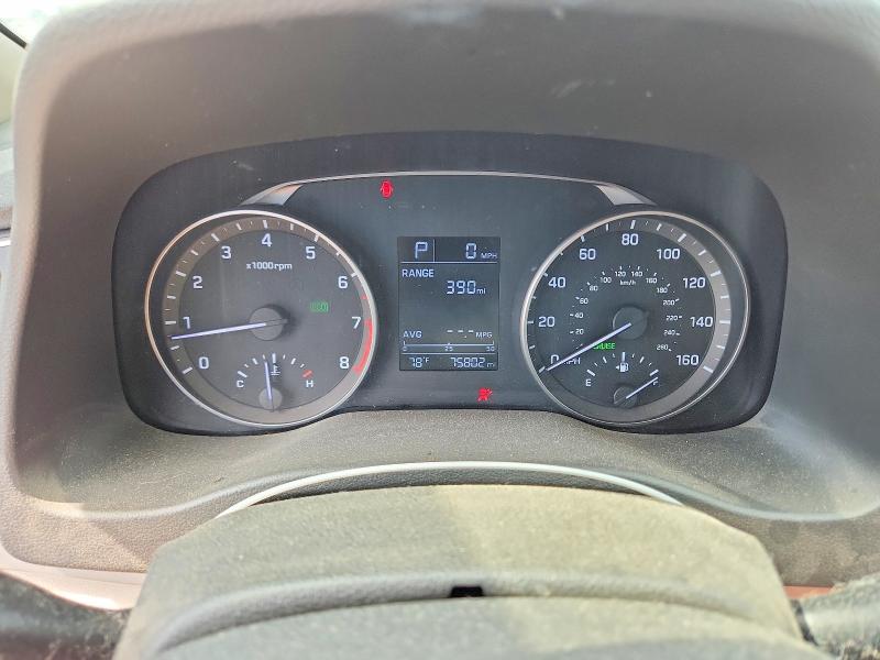 2017 Hyundai Elantra VIN 5NPD84LFXHH016223 COPART salvage auction — FRONT END, Ca - Salvage Certificate, sold $2,850 on 2026-07-02 (photo 9)