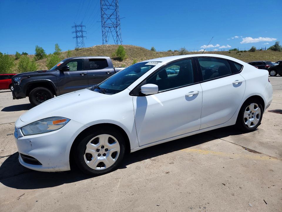 2014 Dodge VIN 1C3CDFAA7ED672802 COPART salvage auction — REAR END, Co - Public - Salvage Title, sold $900 on 2026-07-22 (photo 1)
