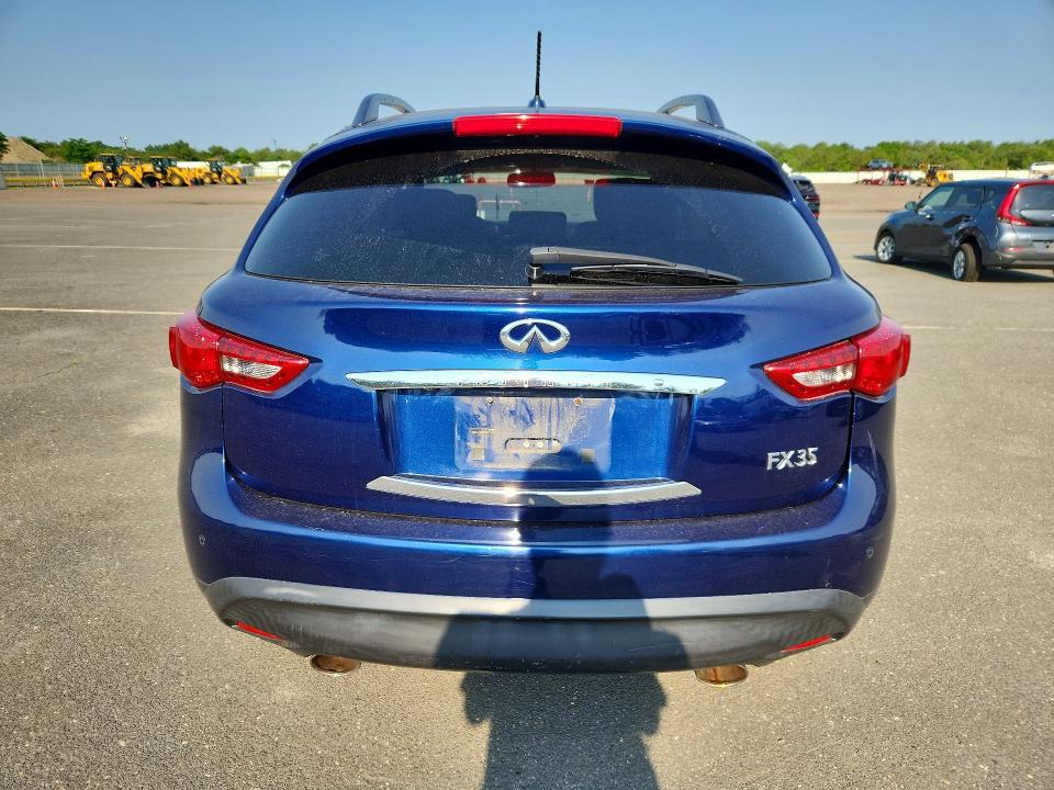 2012 Infiniti Fx VIN JN8AS1MW6CM151395 COPART salvage auction — SIDE, Ny - Mv-907A Salvage Certificate, sold $1,900 on 2026-07-15 (photo 6)