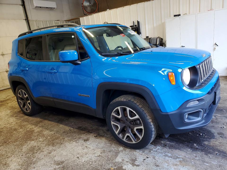 2015 Jeep Renegade VIN ZACCJBBT1FPB36945 COPART salvage auction — MECHANICAL, Me - Certificate Of Title, sold $575 on 2026-07-09 (photo 4)