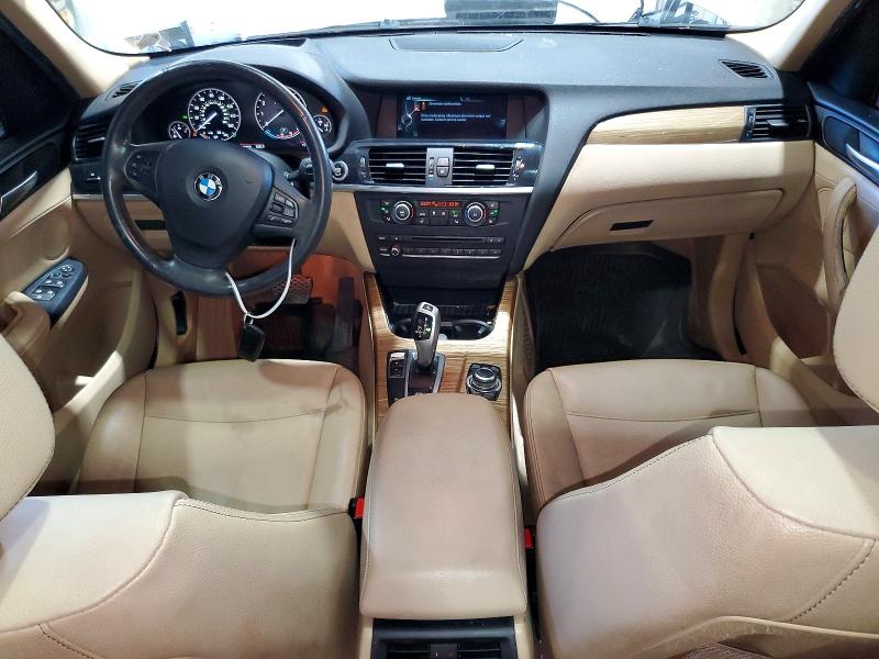 2014 BMW X3 VIN 5UXWX9C57E0D24329 COPART salvage auction — MECHANICAL, Wv - Certificate Of Title, sold $400 on 2026-07-09 (photo 8)