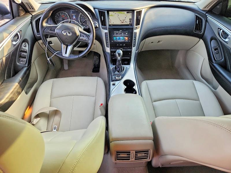 2020 Infiniti Q50 VIN JN1EV7AR3LM251303 COPART salvage auction — REAR END, Id - Salvage Certificate Of Title, sold $8,000 on 2026-08-17 (photo 8)