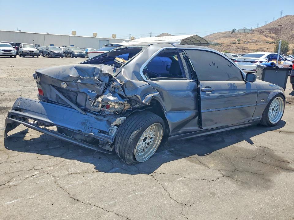 2002 BMW 3 series VIN WBABN53452PH00273 COPART salvage auction — REAR END, Ca - Salvage Certificate, sold $400 on 2026-07-02 (photo 3)