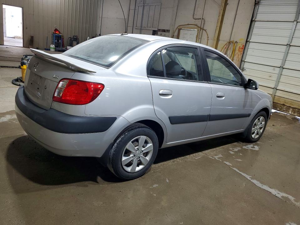 2009 Kia Rio VIN KNADE223796459118 COPART salvage auction — FRONT END, Tn - Salvage Certificate, sold $175 on 2026-07-23 (photo 3)