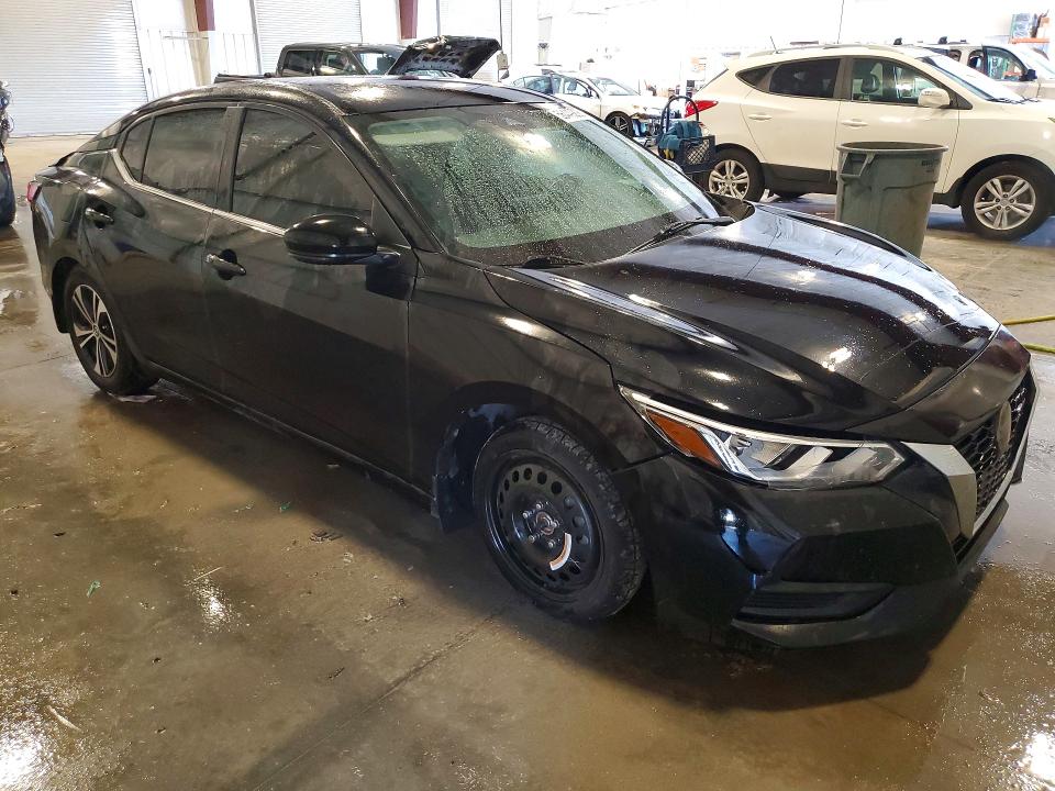2021 Nissan VIN 3N1AB8CVXMY206624 COPART salvage auction — REAR END, Mn - Cert Of Title-Salvage, sold $125 on 2026-07-13 (photo 4)