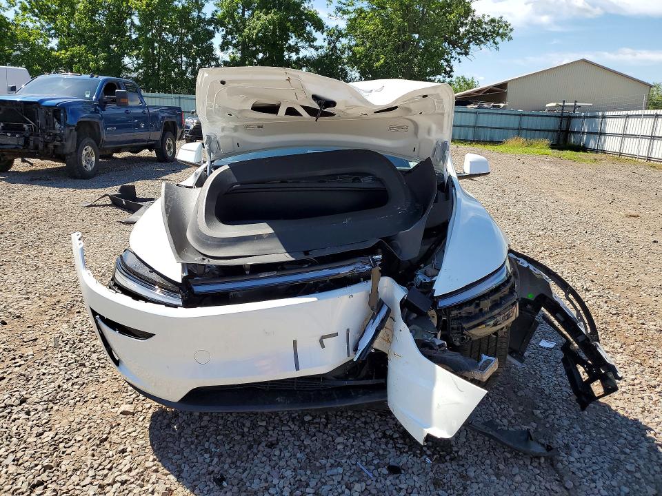 2026 Tesla Model y VIN 7SAYGDEE3TF338740 COPART salvage auction — FRONT END, Ny - Mv-907A Salvage Certificate, sold $250 on 2026-07-27 (photo 5)