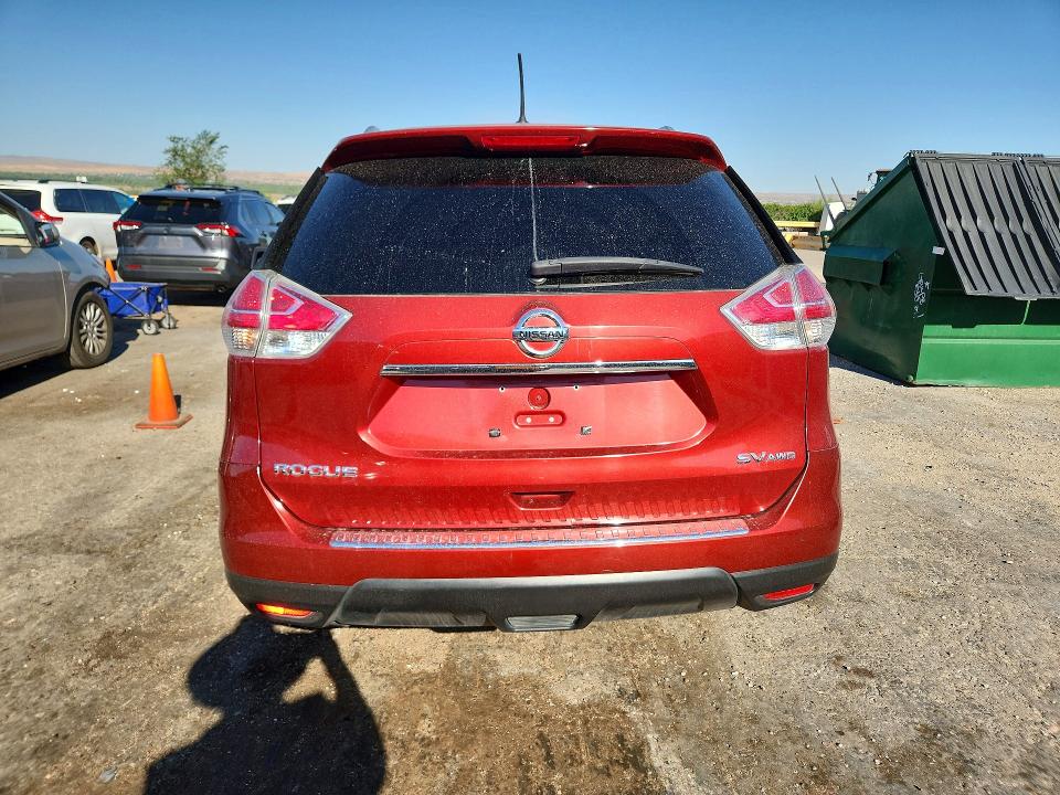 2016 Nissan VIN KNMAT2MV7GP597856 COPART salvage auction — SIDE, NM - CERT OF TITLE-SALVAGE (P), sold $1,350 on 2026-07-09 (photo 6)