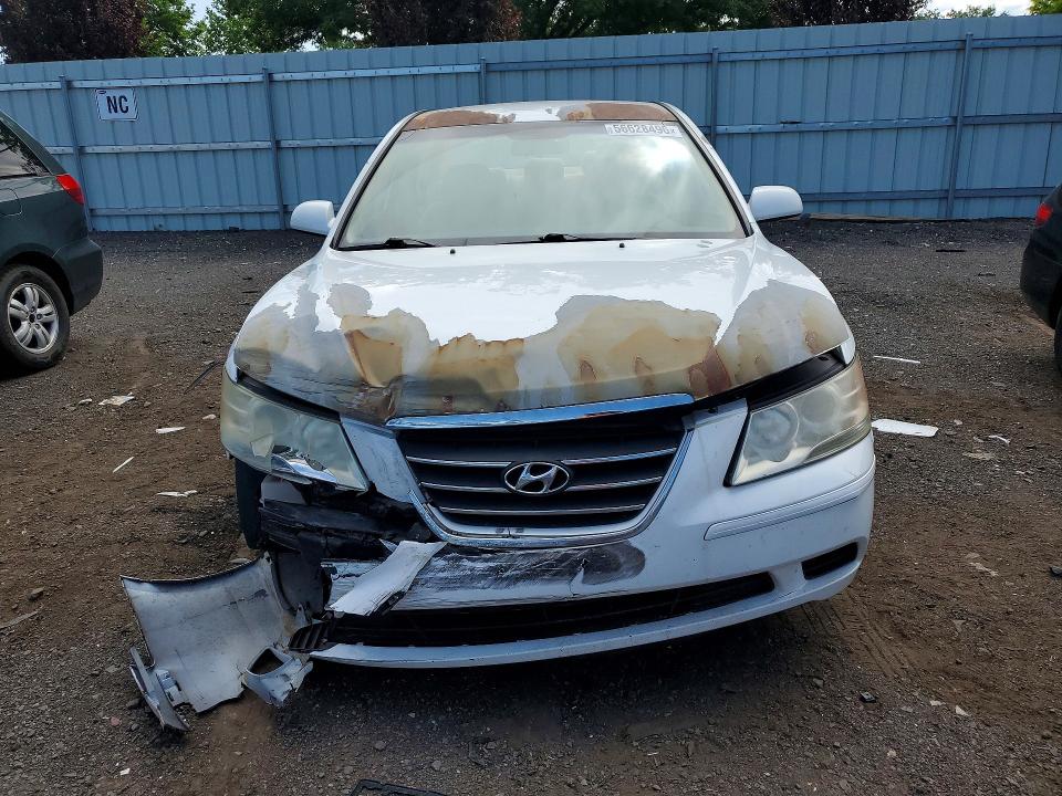 2010 Hyundai Sonata VIN 5NPET4AC8AH602937 COPART salvage auction — FRONT END, Ct - Cert Of Title-Salvage, sold $450 on 2026-07-10 (photo 5)
