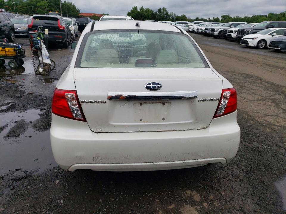 2008 Subaru Impreza VIN JF1GE61688H500092 COPART salvage auction — FRONT END, CT - CERT OF TITLE-SALVAGE, sold $450 on 2026-07-14 (photo 6)