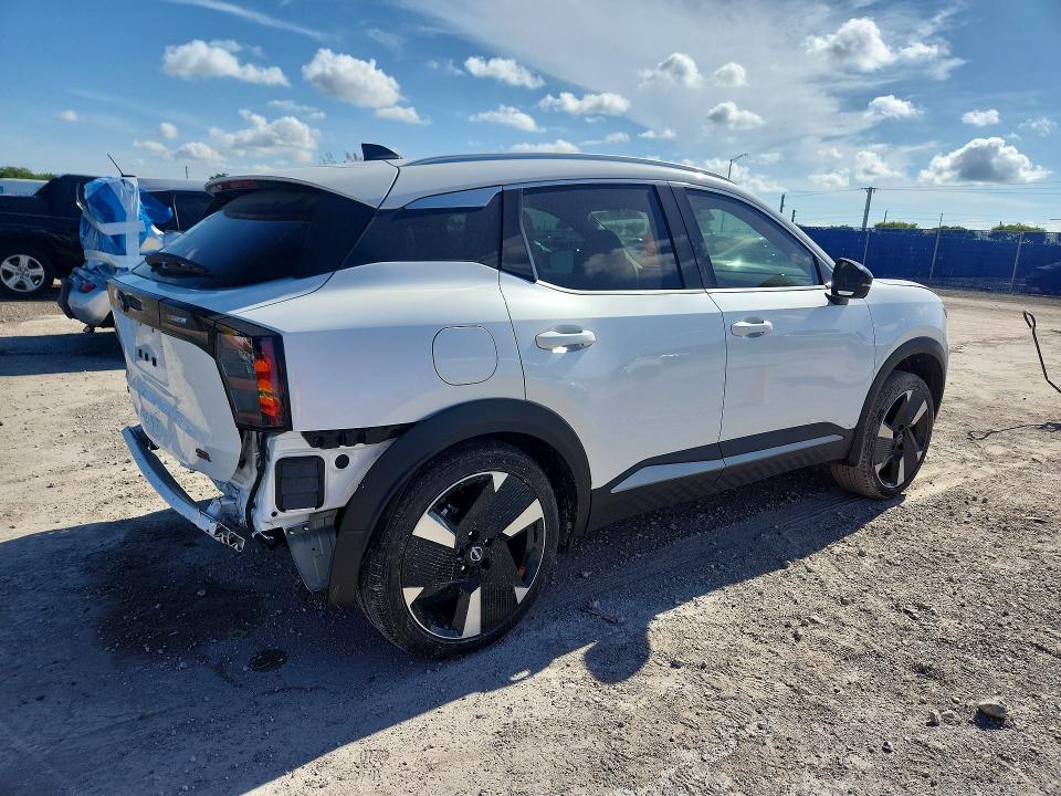 2026 Nissan Kicks VIN 3N8AP6DA9TL325165 COPART salvage auction — REAR END, Fl - Cert Of Title Slvg Rebuildable, sold $9,900 on 2026-08-19 (photo 3)