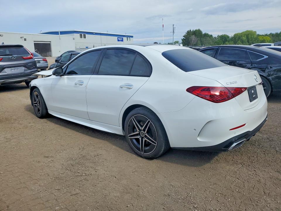 2024 Mercedes-benz C class VIN W1KAF4HB6RR226526 COPART salvage auction — FRONT END, On - Permit Salvage, sold $27,500 on 2026-07-09 (photo 2)