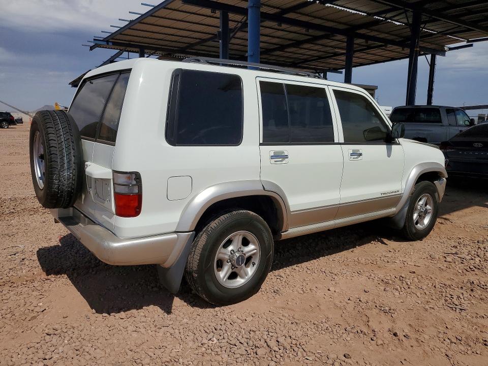 2001 Isuzu Trooper VIN JACDJ58X817J06443 COPART salvage auction — FRONT END, Az - Cert Of Title - Salvage, sold $225 on 2026-07-21 (photo 3)