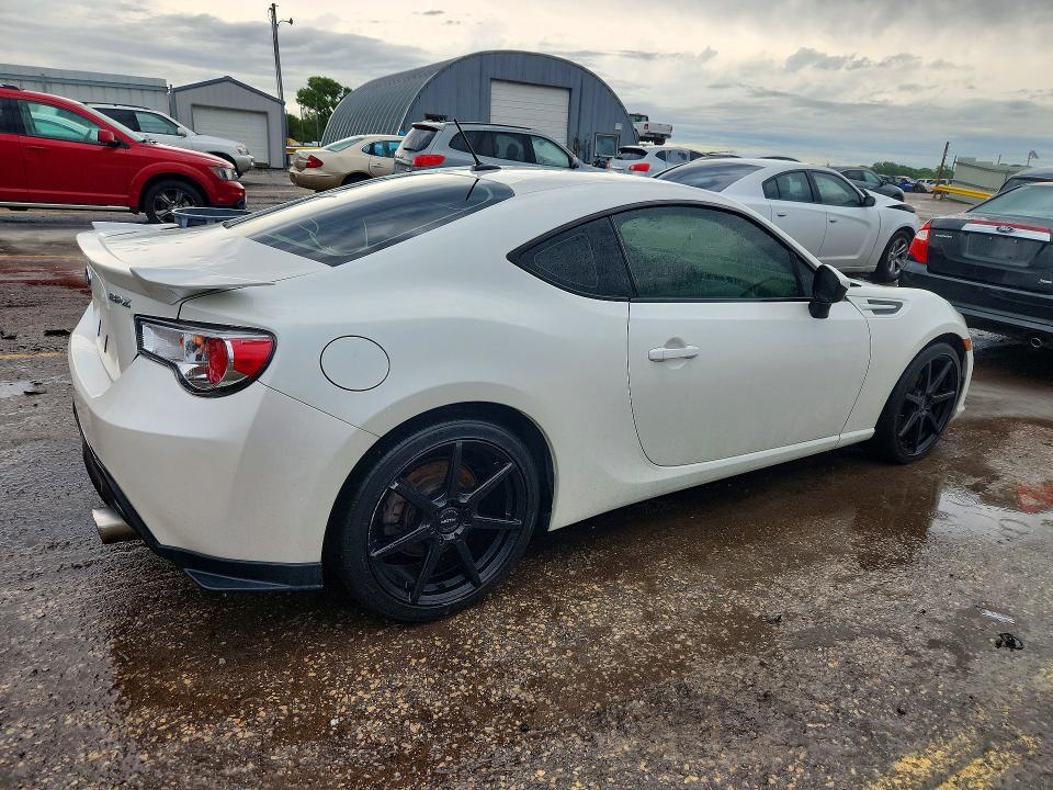 2014 Subaru Brz VIN JF1ZCAC14E9604538 COPART salvage auction — HAIL, Ks - Cert Of Title-Salvage, sold $2,300 on 2026-07-27 (photo 3)