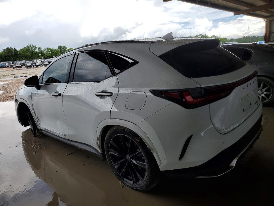 2025 Lexus Nx VIN JTJKKCFZ6S2055518 COPART salvage auction — SIDE, Tx - Salvage Vehicle Title, sold $14,200 on 2026-07-24 (photo 2)