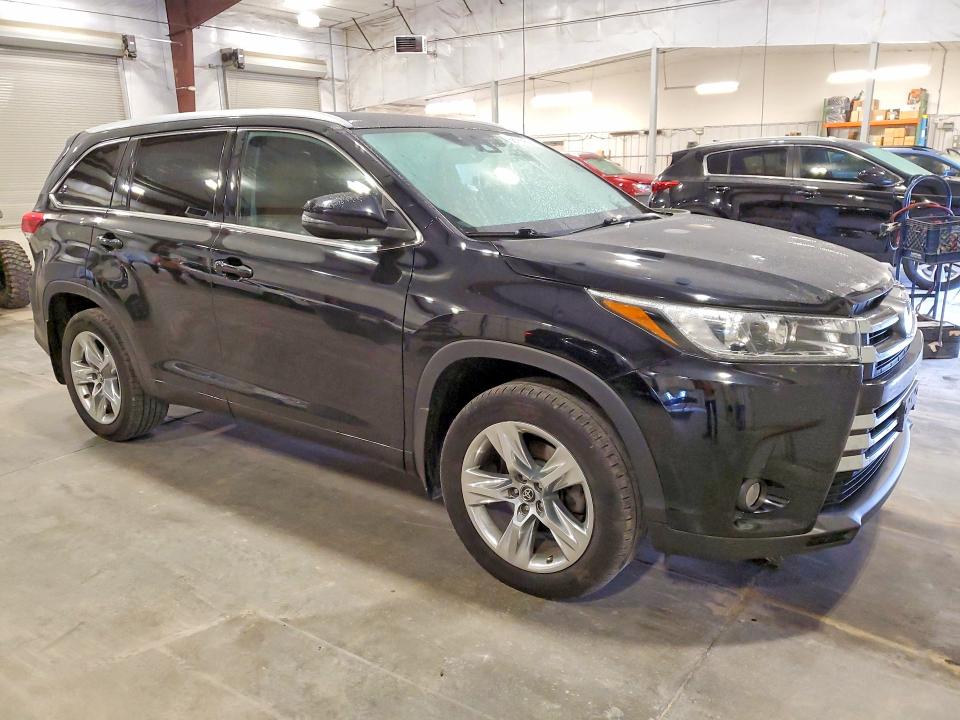 2018 Toyota Highlander VIN 5TDDZRFH0JS812714 COPART salvage auction — HAIL, Mn - Cert Of Title-Salvage, sold $14,100 on 2026-07-13 (photo 4)