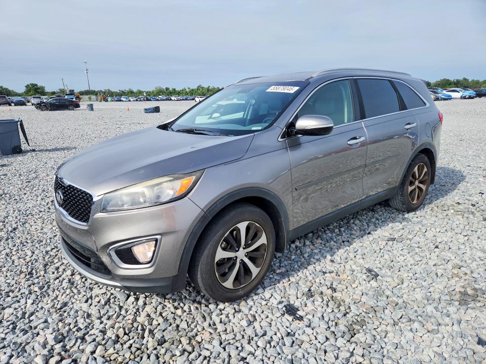 2016 Kia Sorento VIN 5XYPH4A59GG148211 COPART salvage auction — FRONT END, Fl - Cert Of Title Slvg Rebuildable, sold $2,350 on 2026-07-10 (photo 1)
