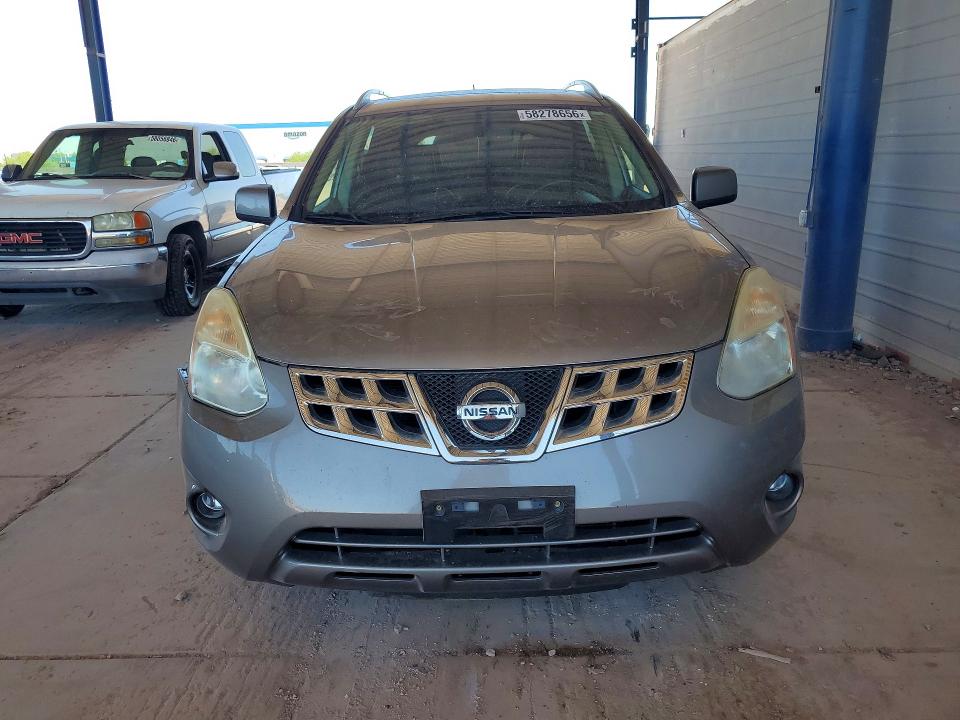 2011 Nissan Rogue sport VIN JN8AS5MV4BW684296 COPART salvage auction — FRONT END, Az - Cert Of Title - Salvage, sold $1,350 on 2026-07-16 (photo 5)
