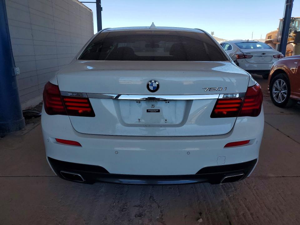 2014 BMW 7er VIN WBAYA8C51ED825077 COPART salvage auction — FRONT END, Az - Cert Of Title - Salvage, sold $550 on 2026-07-21 (photo 6)
