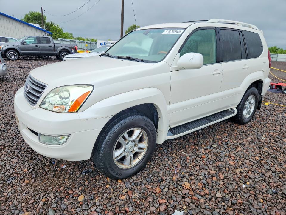 2004 Lexus Gx 470 VIN JTJBT20X640032396 COPART salvage auction — MINOR DENT/SCRATCHES, Il - Certificate Of Title, sold $2,250 on 2026-07-08 (photo 1)