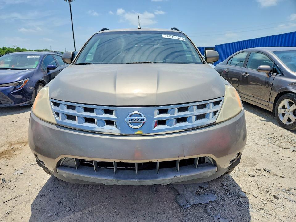 2004 Nissan Murano VIN JN8AZ08T34W222841 COPART salvage auction — DAMAGE HISTORY, In - Cert Of Title-Salvage Title, sold $200 on 2026-07-17 (photo 5)