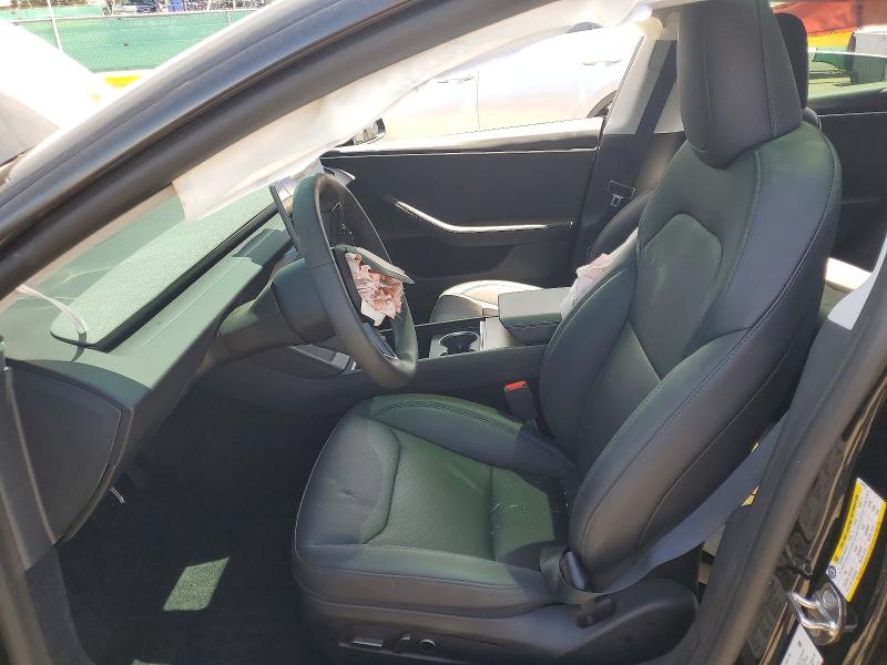 2024 Tesla Model 3 VIN 5YJ3E1EB5RF834178 COPART salvage auction — FRONT END, Co - Salvage Title, sold $9,300 on 2026-08-04 (photo 7)