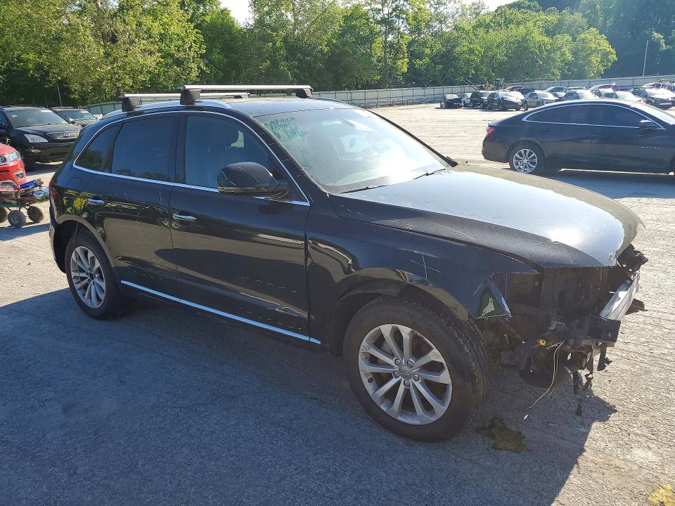 2016 Audi Q5 VIN WA1L2AFP0GA123541 COPART salvage auction — FRONT END, Oh - Cert Of Title-Salvage, sold $1,000 on 2026-07-16 (photo 4)