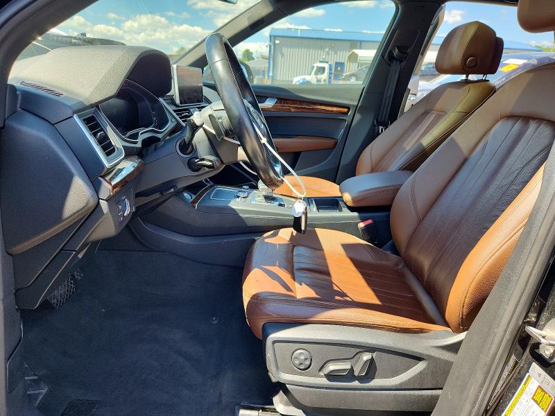 2018 Audi Q5 VIN WA1BNAFY1J2034459 COPART salvage auction — MECHANICAL, Pa - Cert Of Title, sold $6,100 on 2026-07-09 (photo 7)