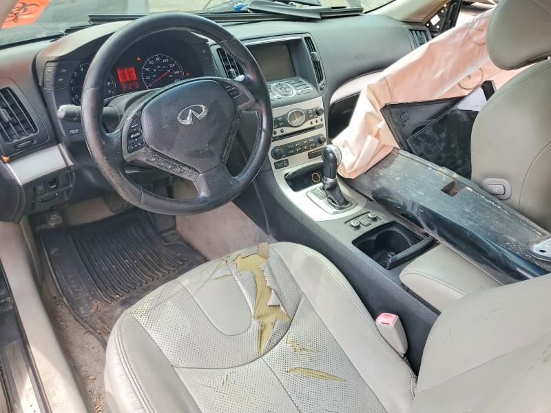2009 Infiniti G37 VIN JNKCV64F89M651445 COPART salvage auction — FRONT END, GA - CERT OF TITLE-SALVAGE (P), sold $250 on 2026-07-31 (photo 8)