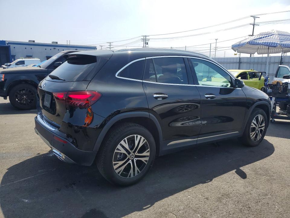 2025 Mercedes-benz Gla-klasse VIN W1N4N4GB3SJ738091 COPART salvage auction — REAR END, Ca - Salvage Certificate, sold $11,900 on 2026-08-03 (photo 3)