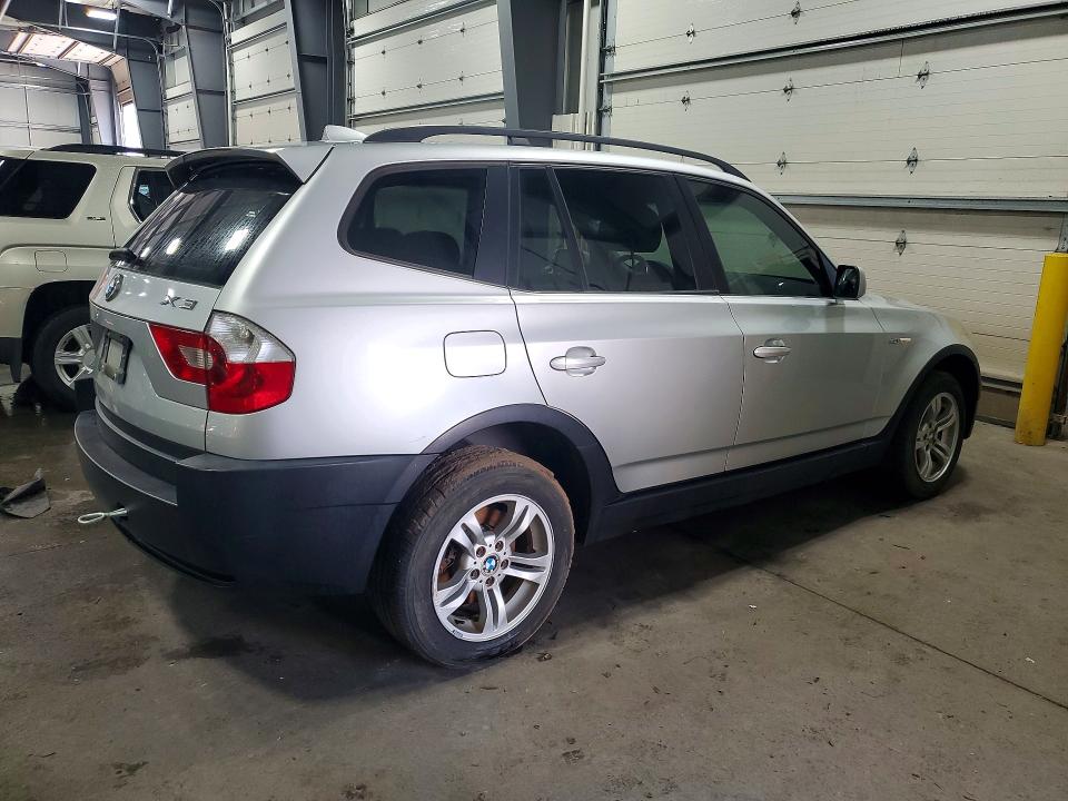 2005 BMW X3 VIN WBXPA93415WD11333 COPART salvage auction — MECHANICAL, Wi - Certificate Of Title, sold $500 on 2026-07-07 (photo 3)