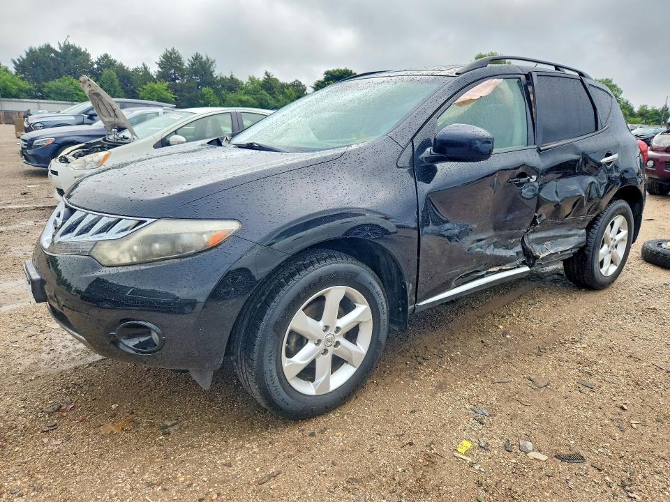 2009 Nissan Murano VIN JN8AZ18WX9W152746 COPART salvage auction — SIDE, IL - SALVAGE CERTIFICATE, sold $350 on 2026-07-16 (photo 1)